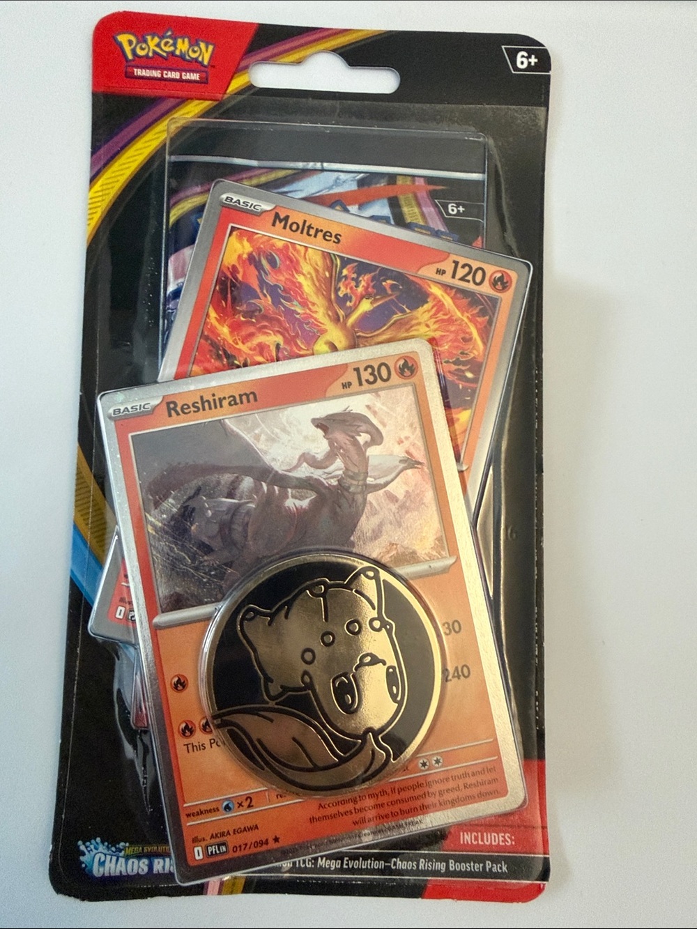 Pokémon Mega Evolution — Chaos Rising Blister Pack